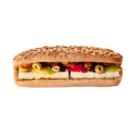 Ayçekirdekli Beyaz Peynirli Panini